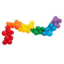 BALLOON GARLAND KIT, RAINBOW
