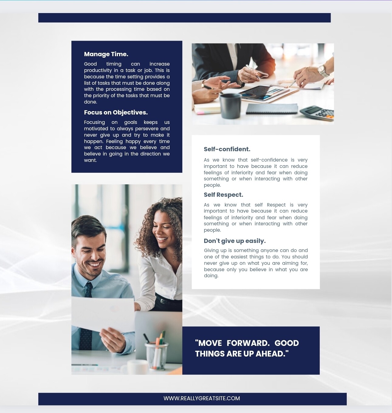 Executive BIO | Media Kit | Template Design