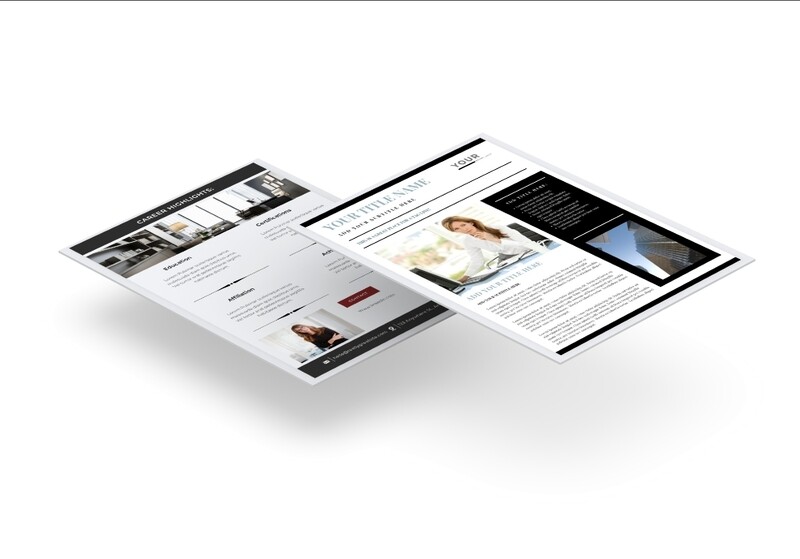 Executive BIO | Media Kit | Canva Design Template