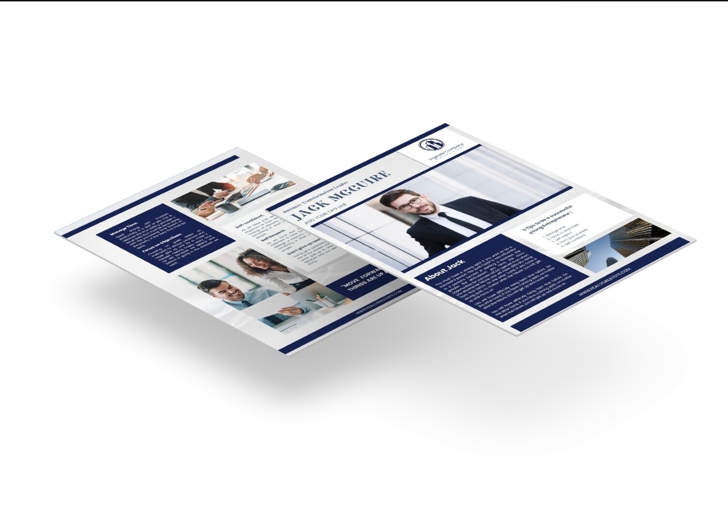 Executive BIO | Media Kit | Template Design