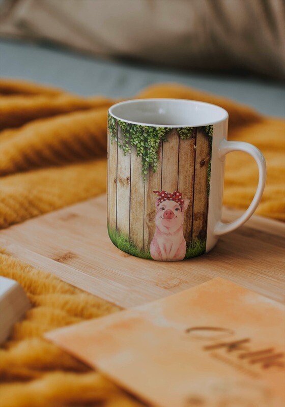 Pig mug- Signature series line-