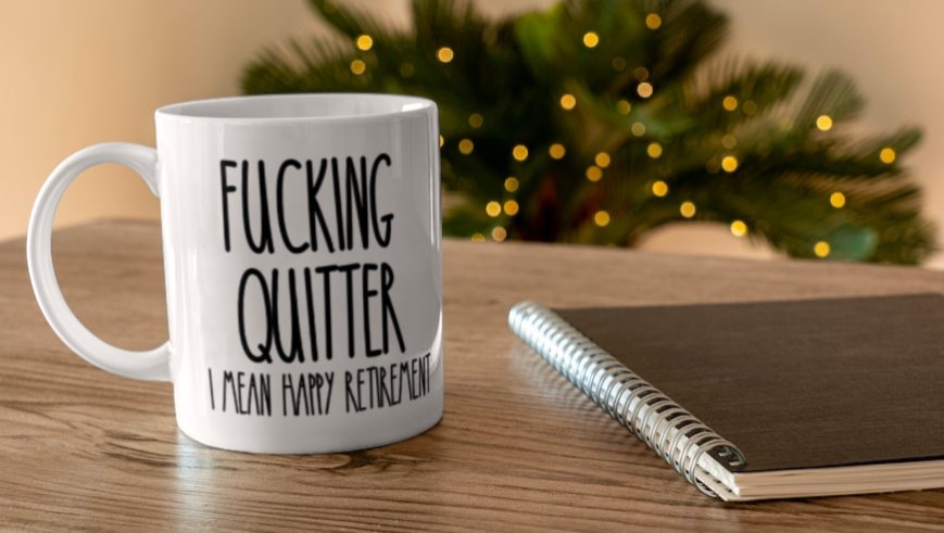 Retirement mug