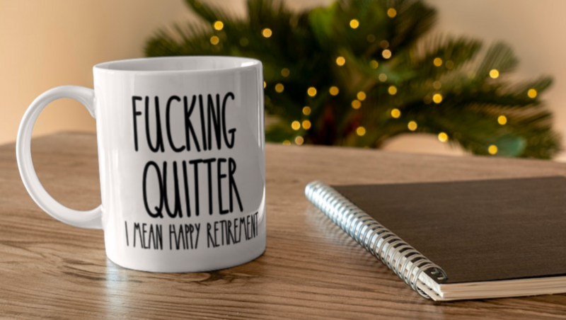 Retirement mug