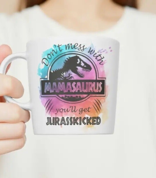 mamasaurus mug