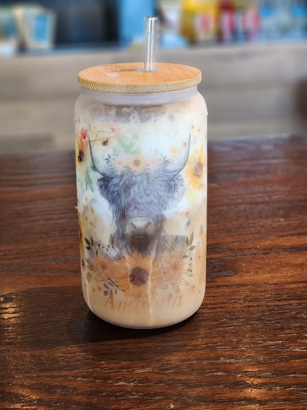 Hyland cow tumbler