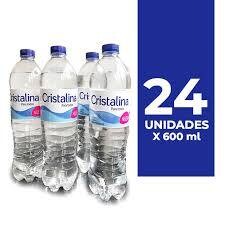 AGUA CRISTALINA 600ML x24