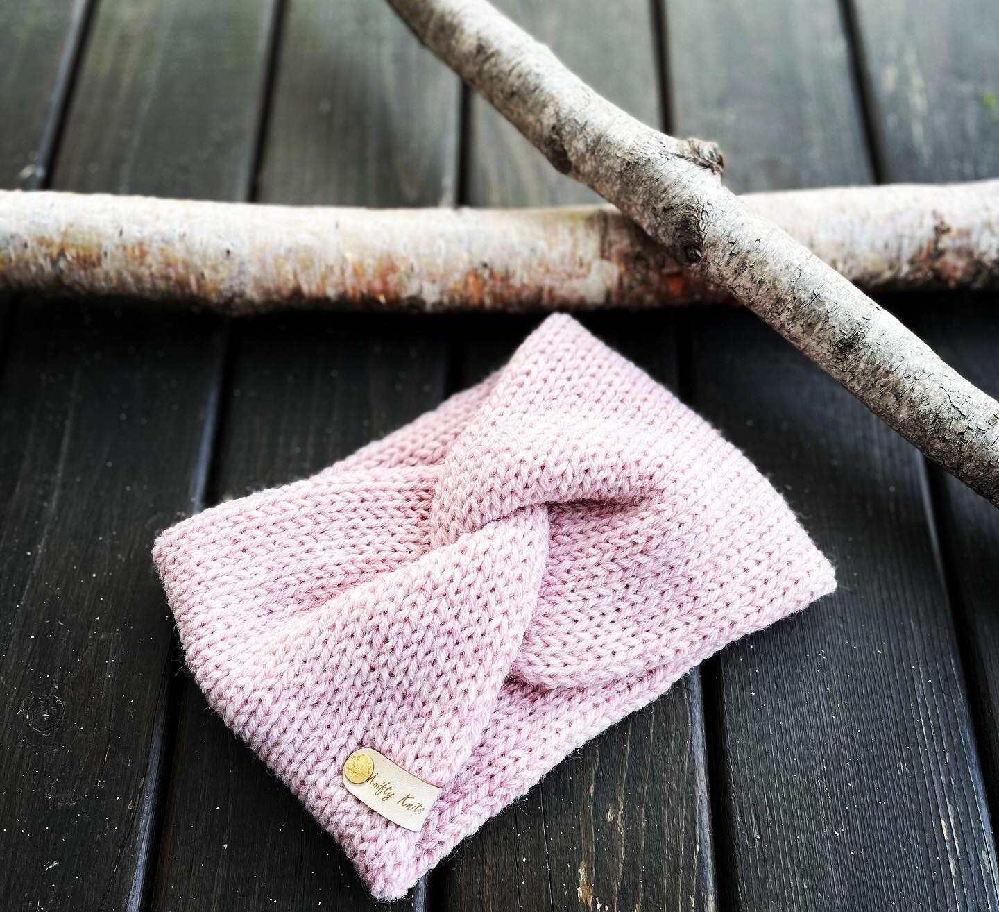Double Knit Twist Headbands