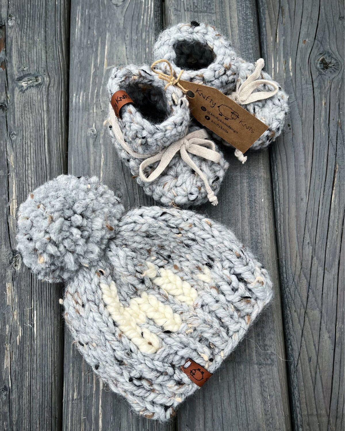 Knifty’s “Hi Hat” &amp; Booties Sets