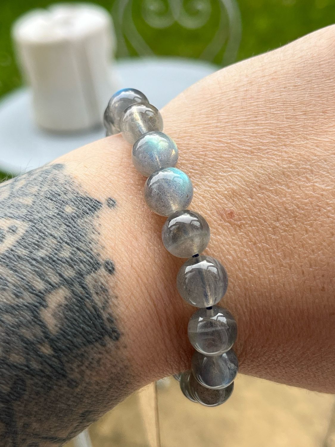 Labradorite 10mm High Flash Bracelet