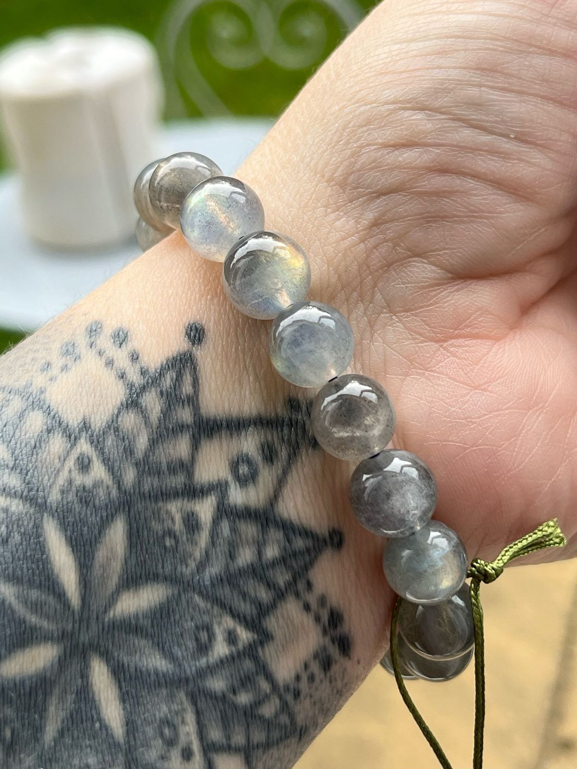 Labradorite 10mm High Flash Bracelet
