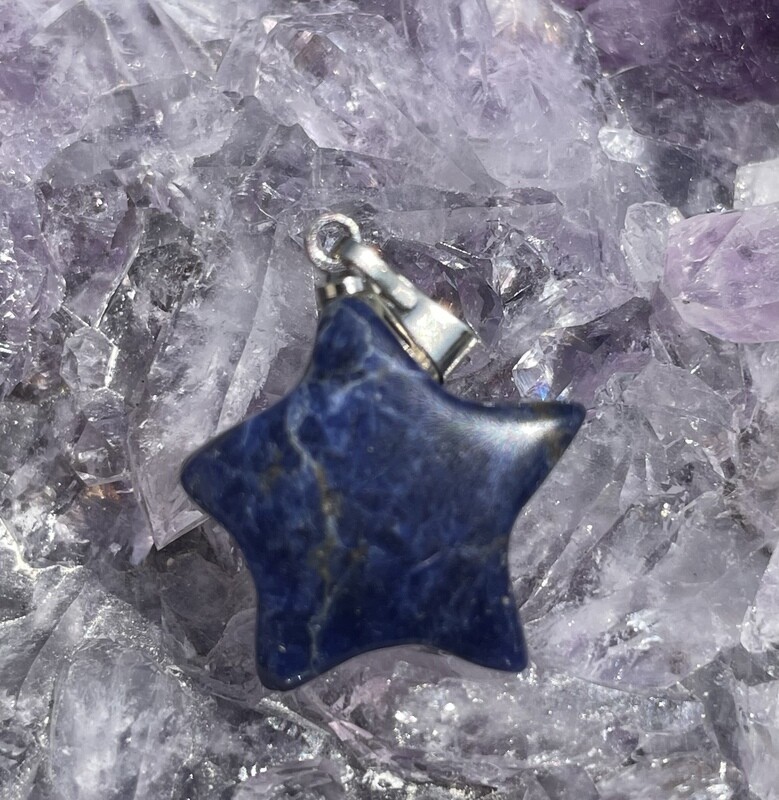 Pendentifs en sodalite
