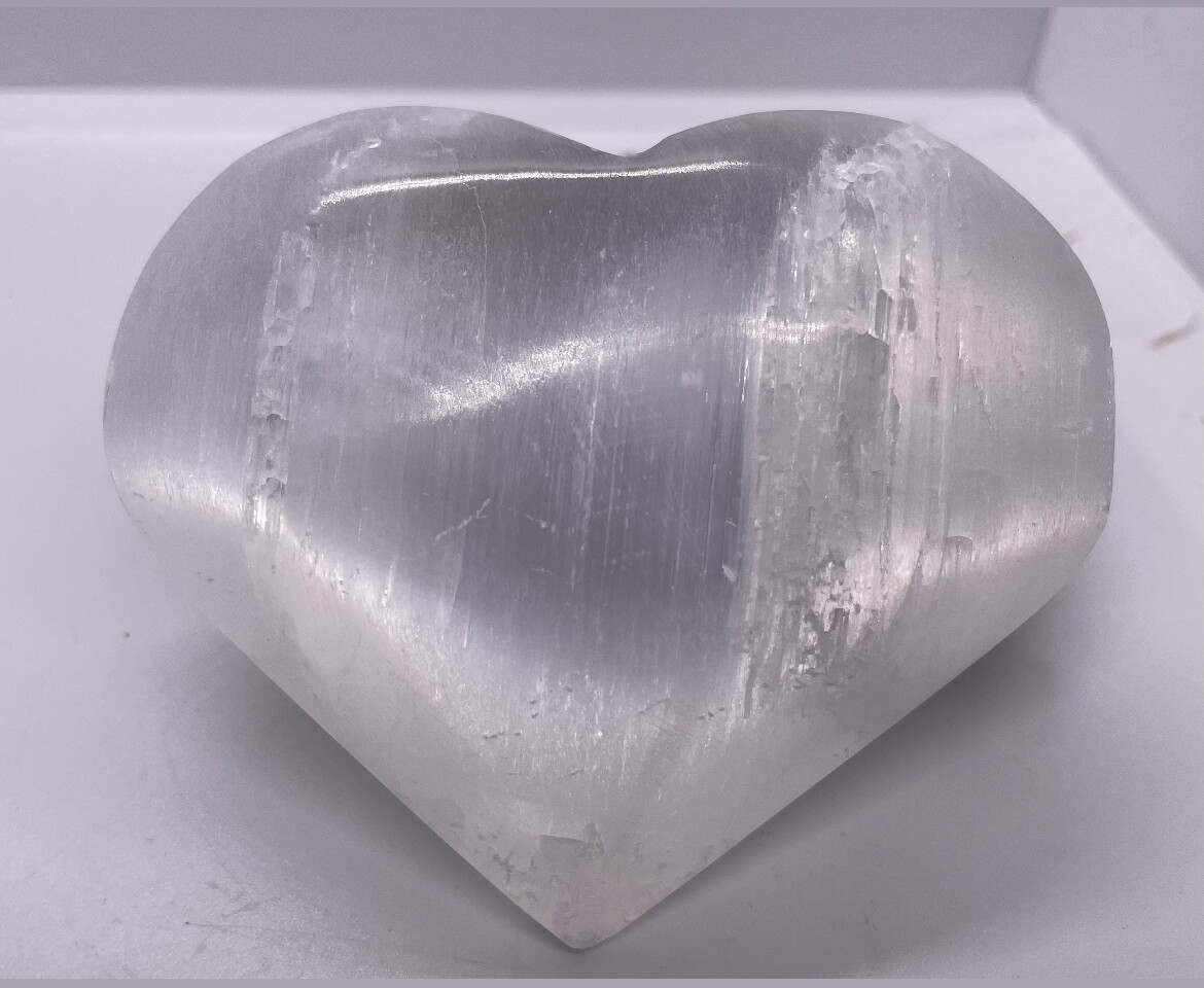 COEUR EN SELENITE