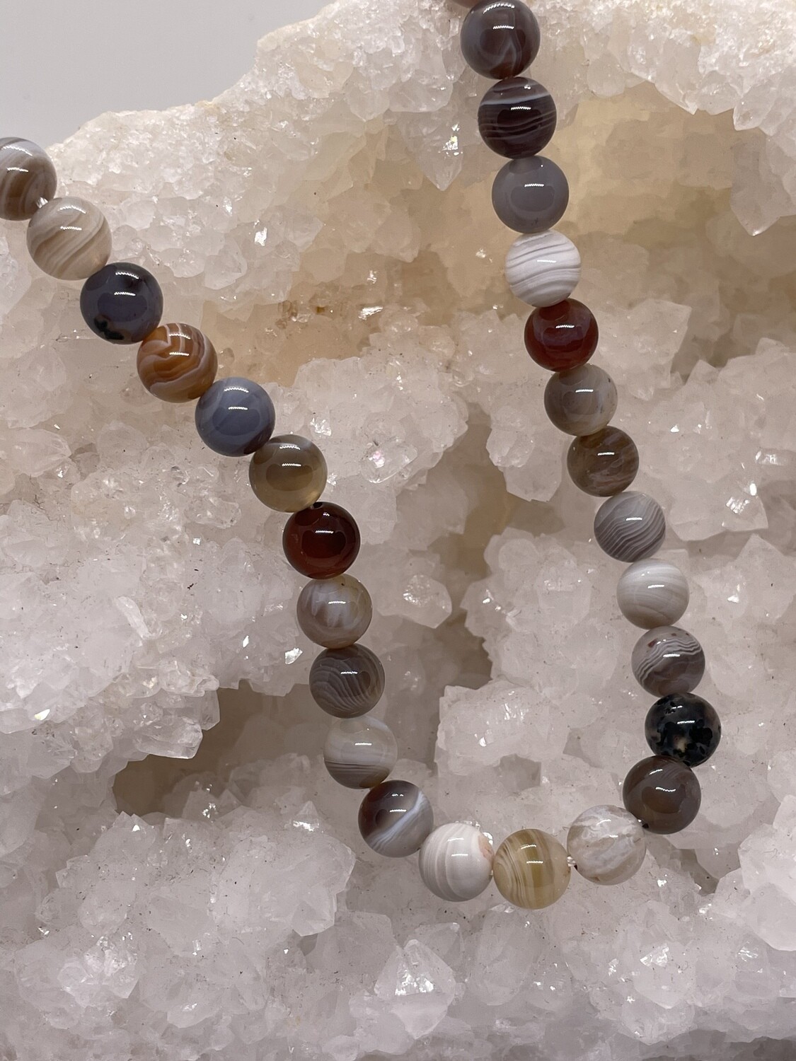 BRACELET AGATE DE BOTSWANA