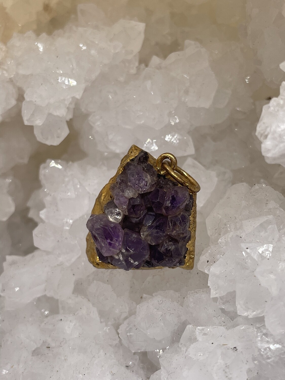 PENDENTIF AMÉTHYSTE BRUTE