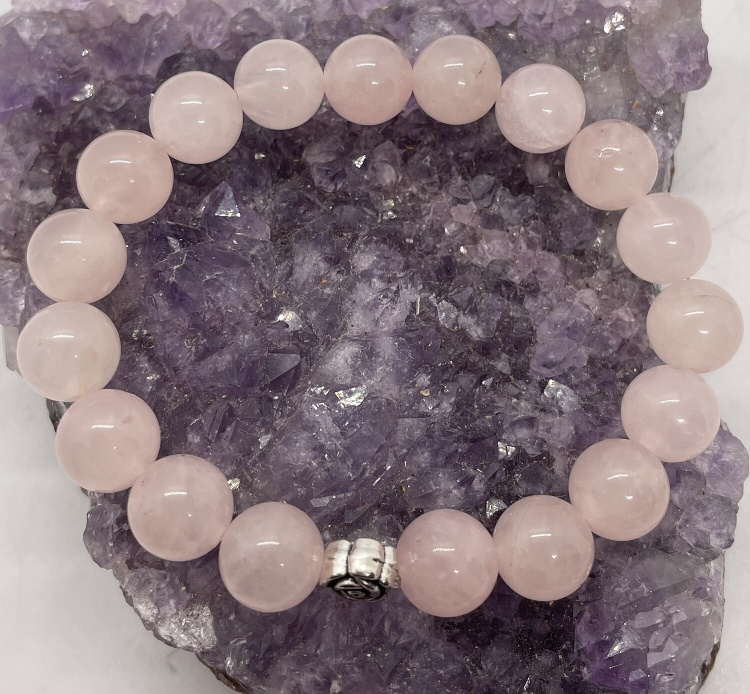 BRACELET QUARTZ ROSE