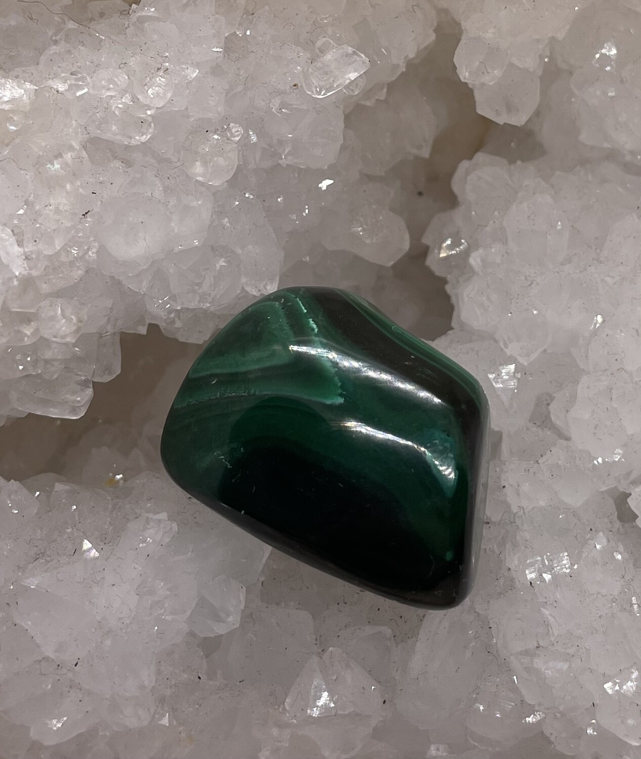 PIERRE ROULÉE MALACHITE