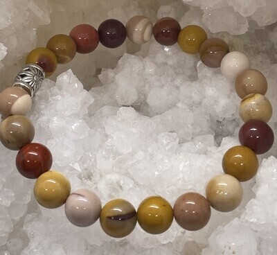 BRACELET JASPE MOKAITE