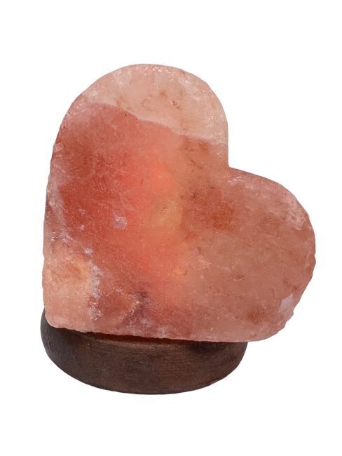 LAMPE DE SEL COEUR