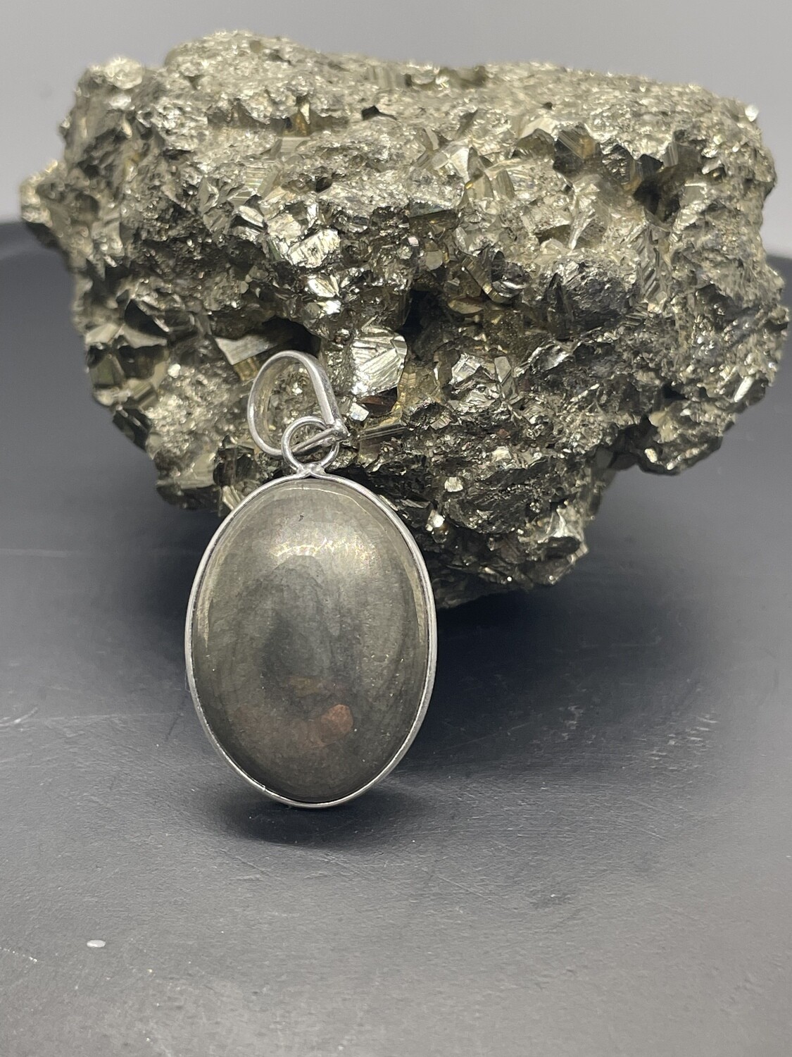 PENDENTIF EN PYRITE