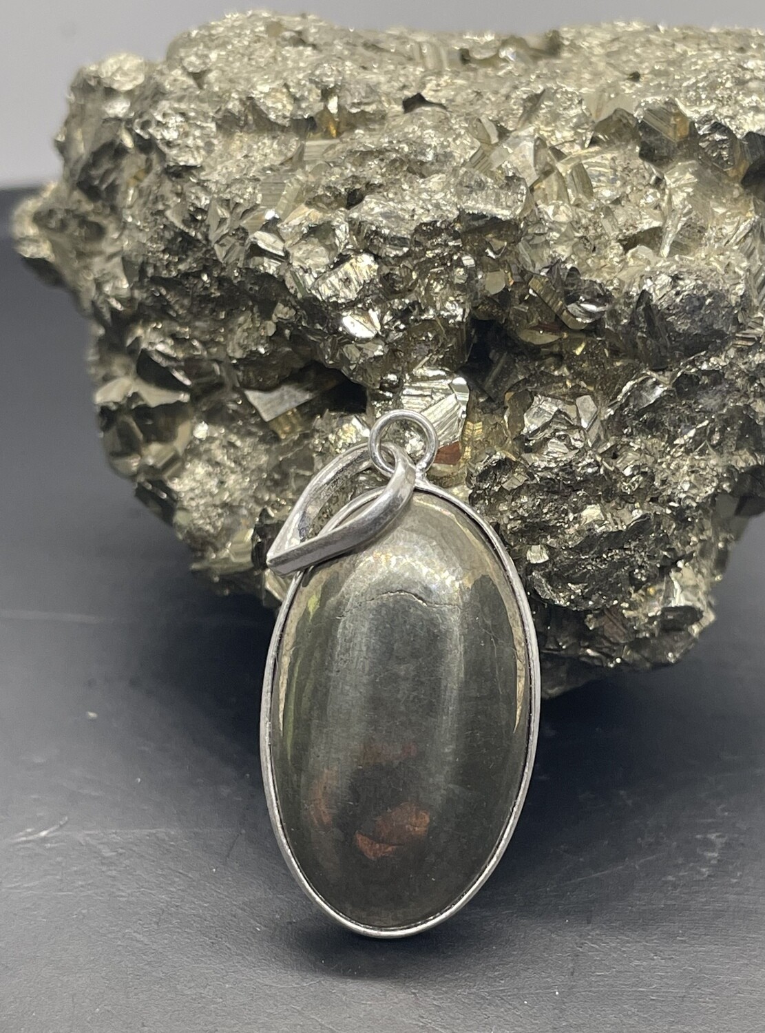 PENDENTIF EN PYRITE