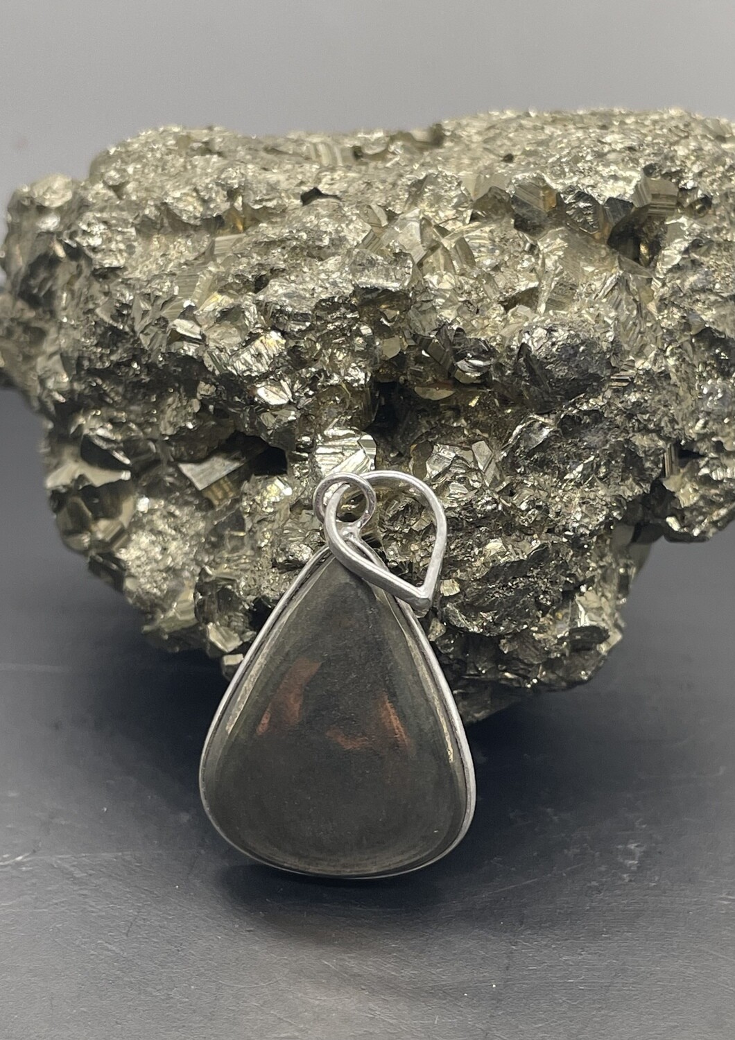 PENDENTIF EN PYRITE