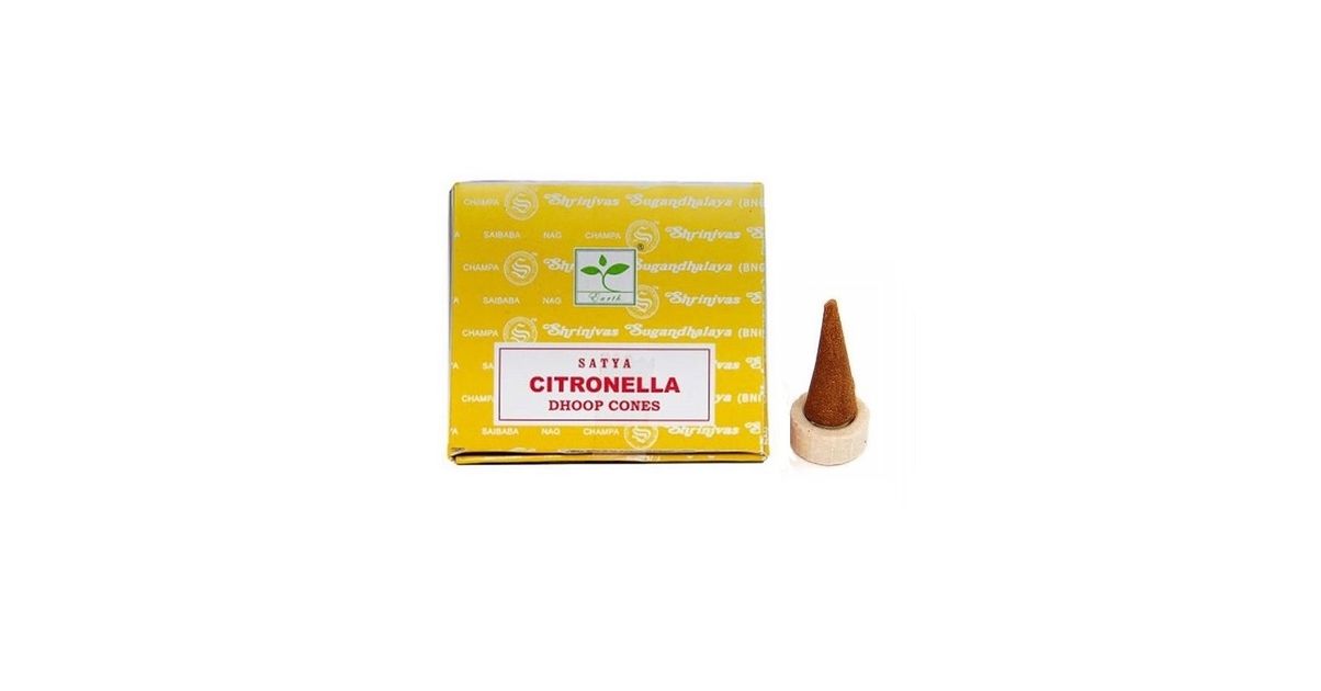 ENCENS CONES CITRONNELLE
