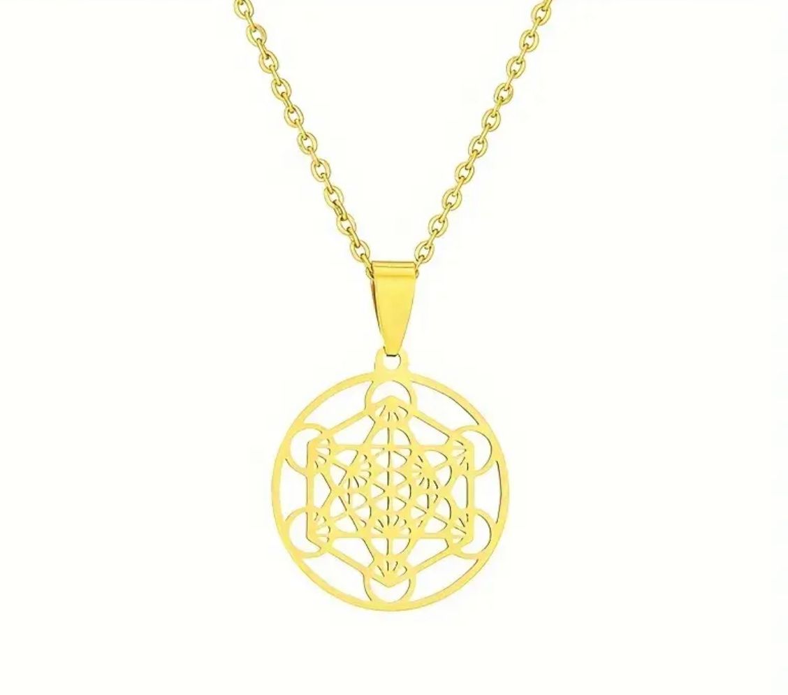 Pendentif Cube de Metatron