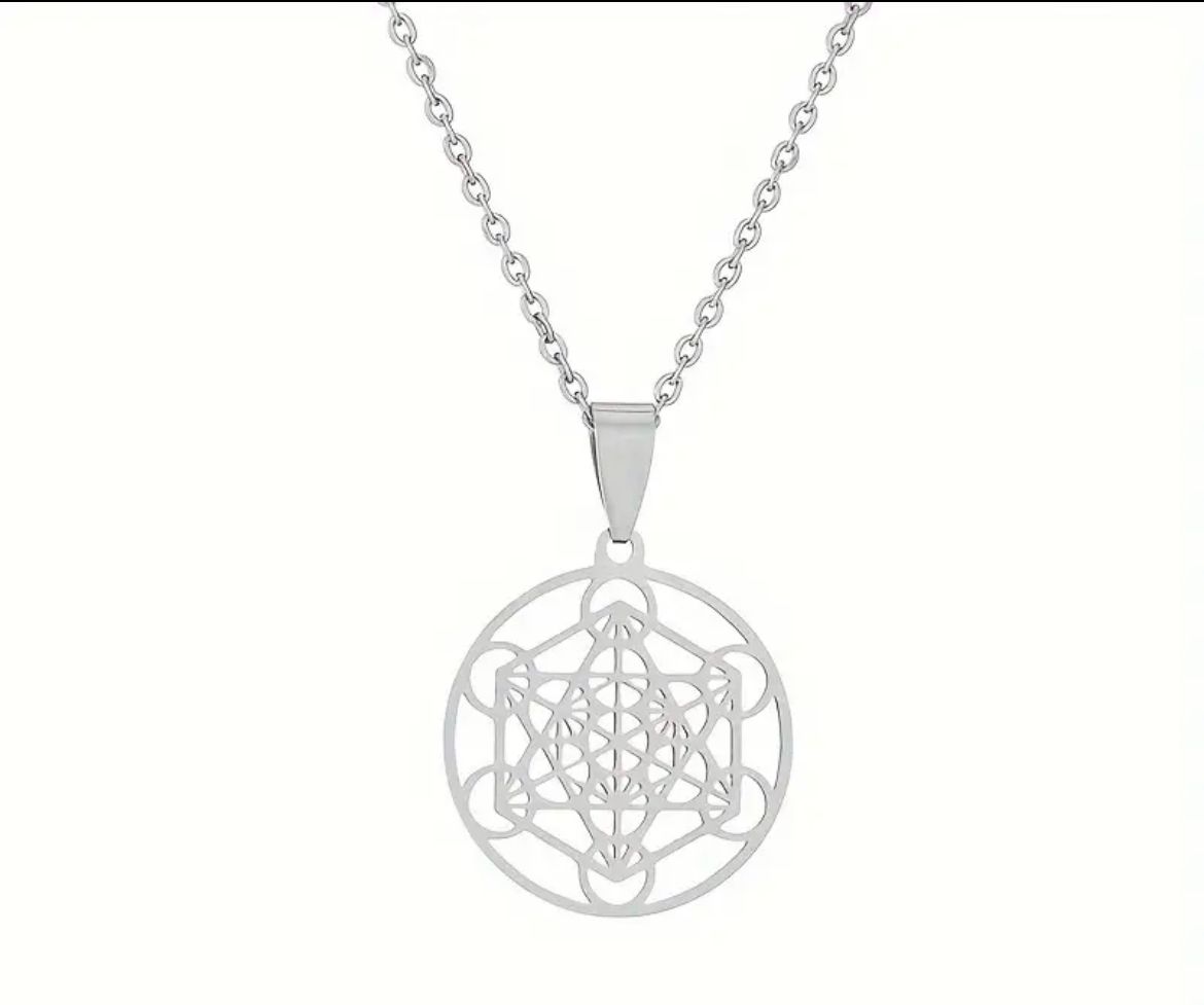 Pendentif Cube de Metatron