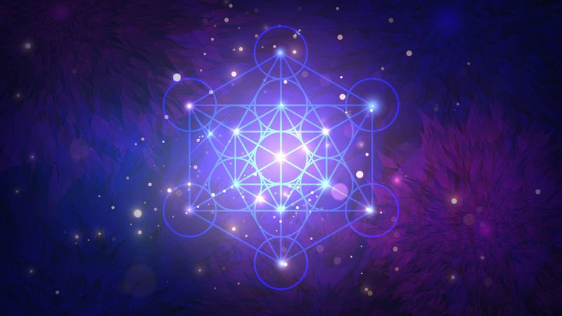 Pendentifs Cube de Metatron