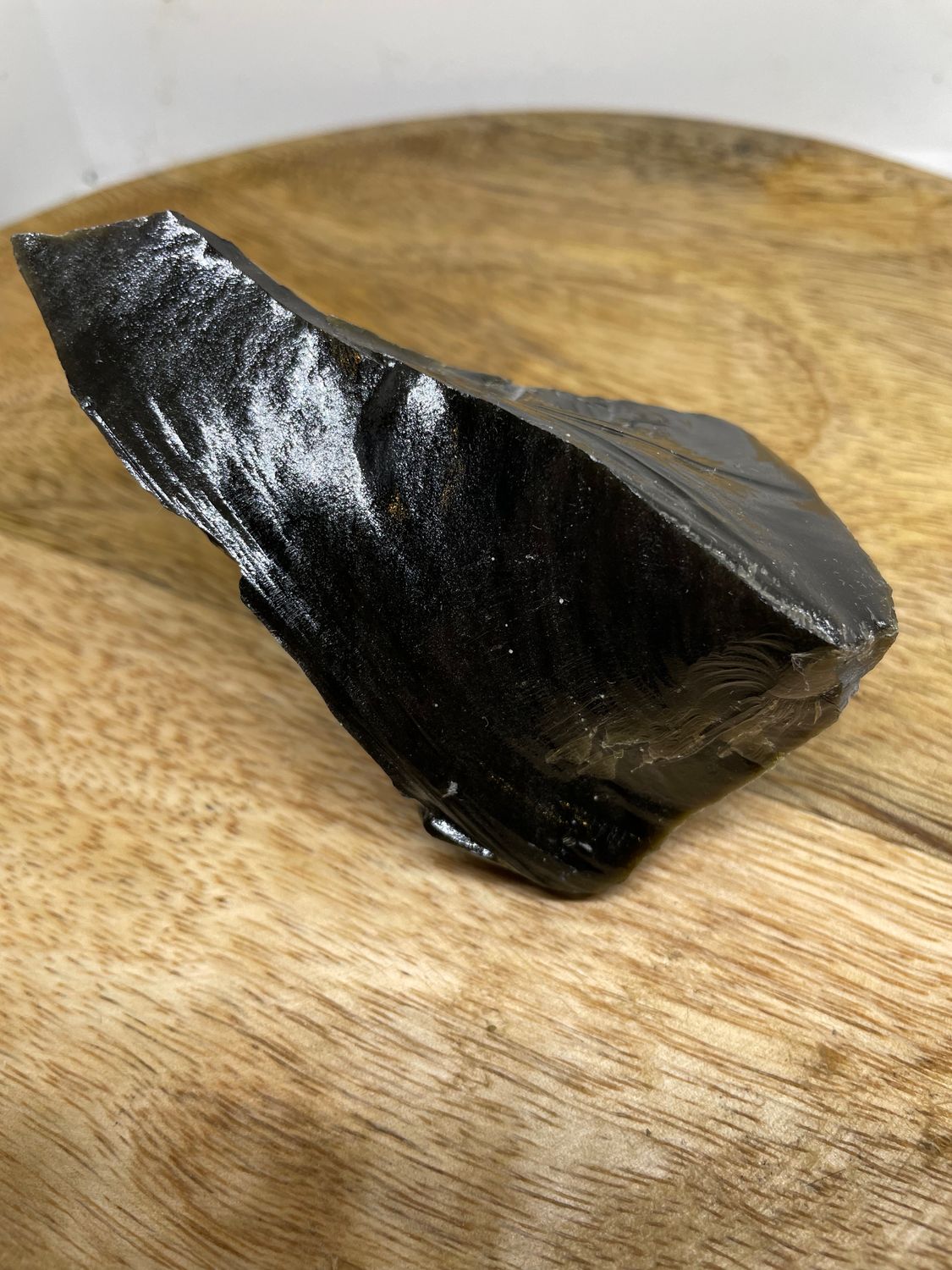 OBSIDIENNE OEIL CELESTE /DORÉE BRUTE