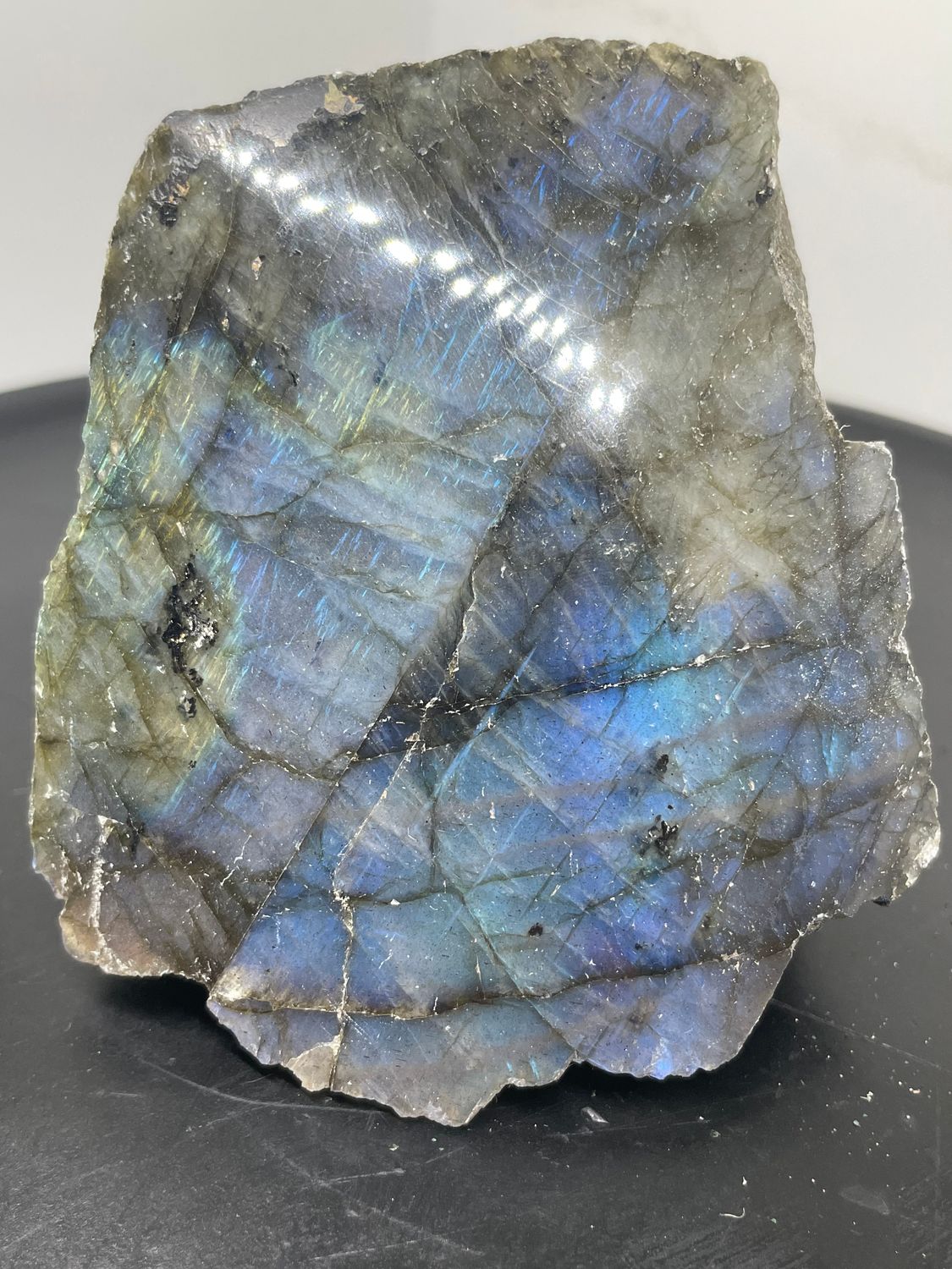 LABRADORITE POLIE UNE FACE