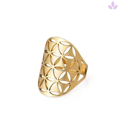 BAGUE FLEUR DE VIE