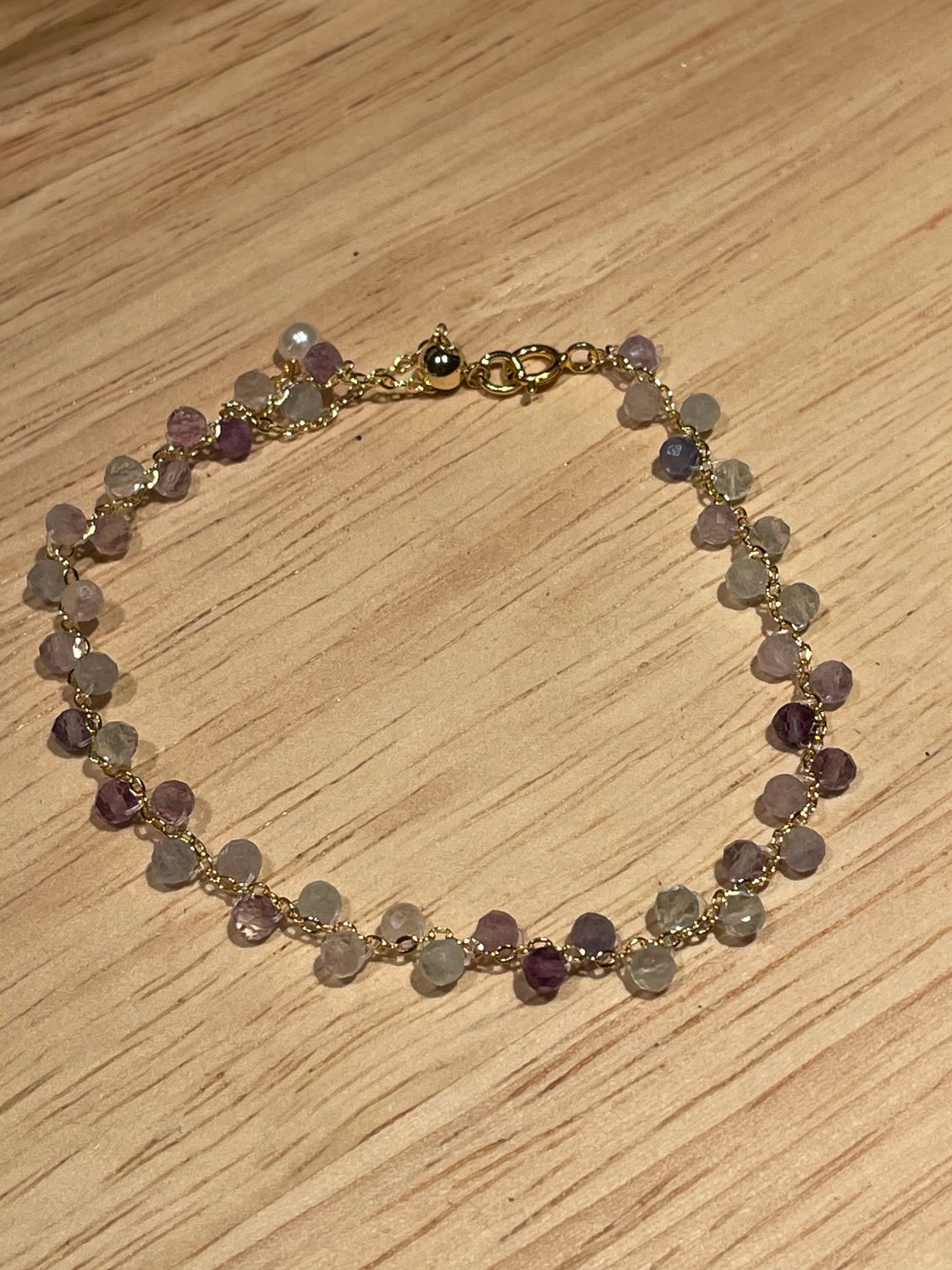 BRACELET EN FLUORITE