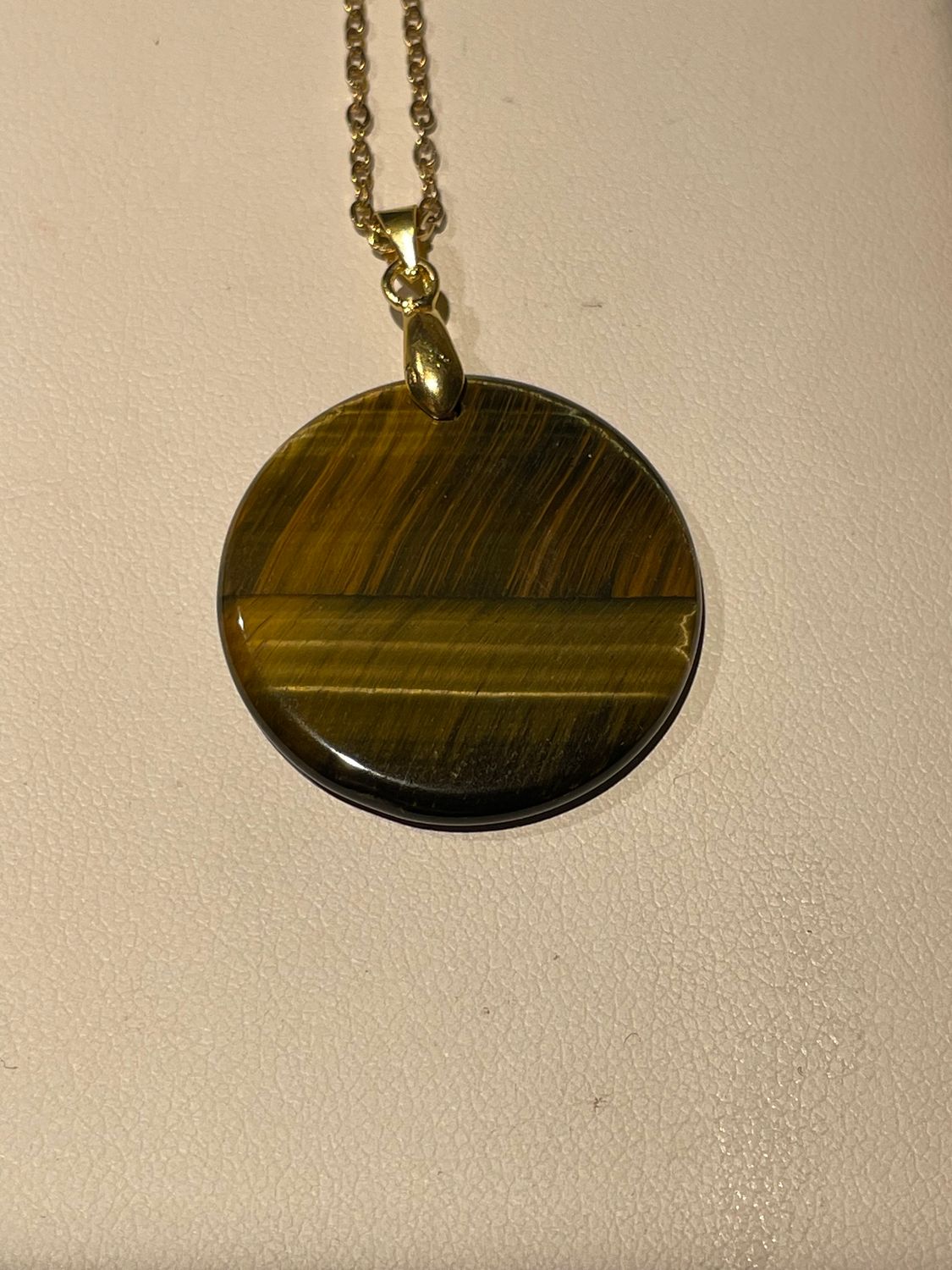 Pendentif oeil du tigre