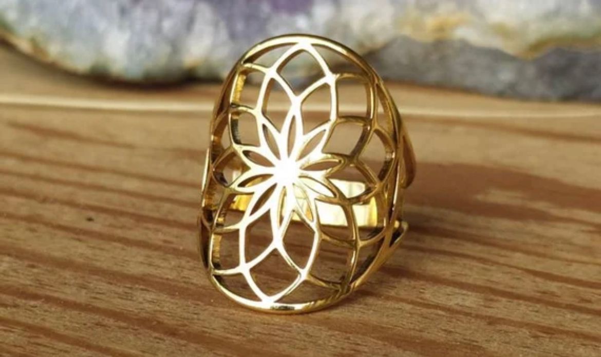 BAGUE FLEUR DE VIE
