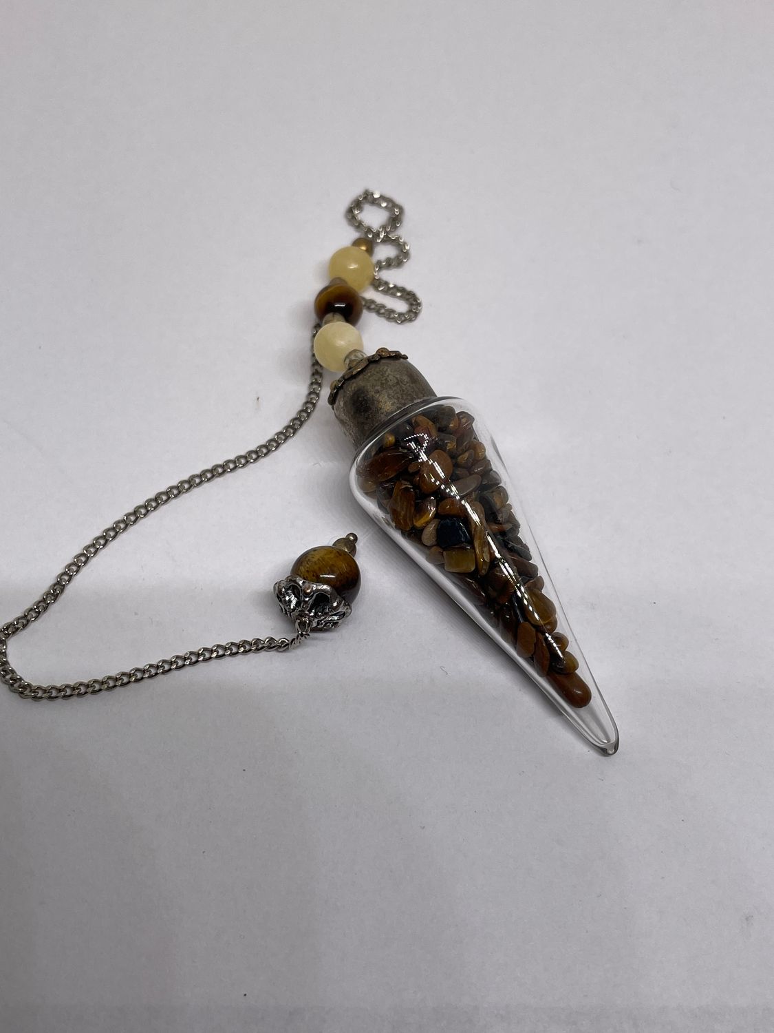 PENDULE OEIL DU TIGRE