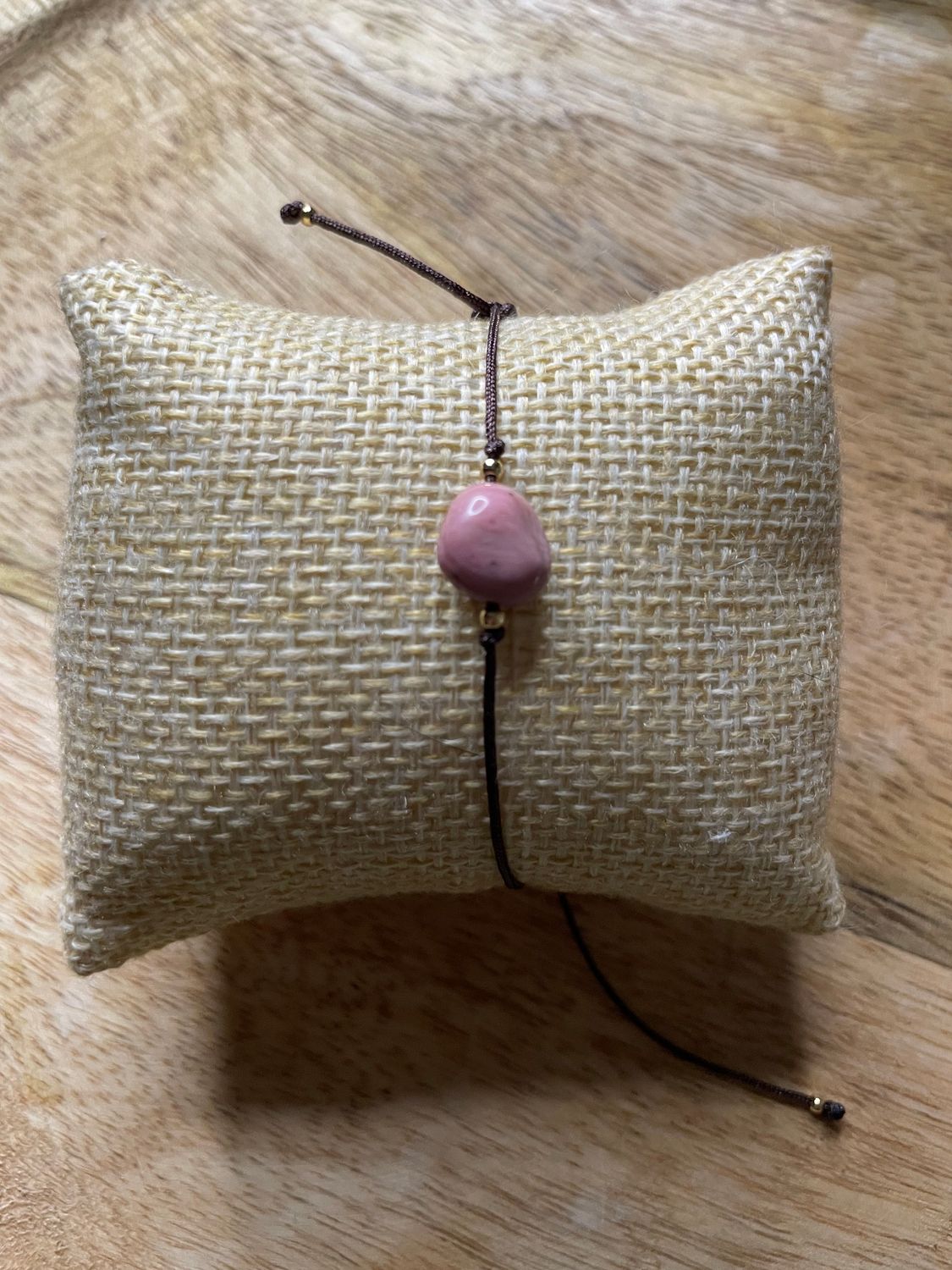 BRACELET EN RHODONITE