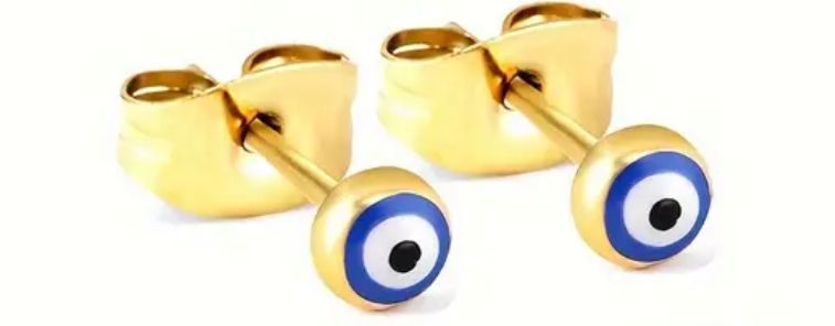 BOUCHE D OREILLES ŒIL BLEU