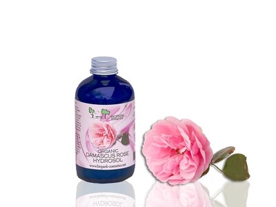 Organic Damascus Rose Hydrosol, 100ml