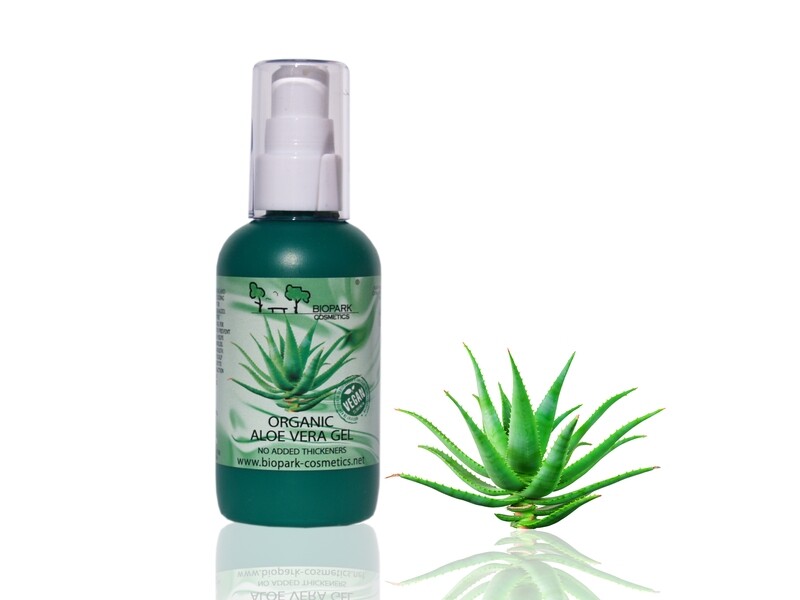 Organic Aloe Vera Gel, 100ml