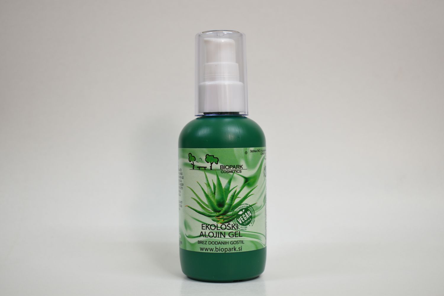 Organic Aloe Vera Gel, 100ml