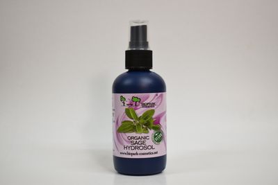 Organic Sage Hydrosol, 100ml