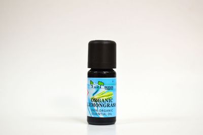 Organic Lemongrass Essential Oil, 10ml