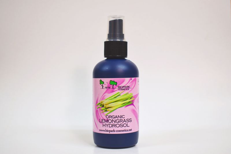 Organic Lemongrass Hydrosol, 100ml / 1l