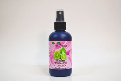 Organic Bergamot Hydrosol, 100ml / 1L