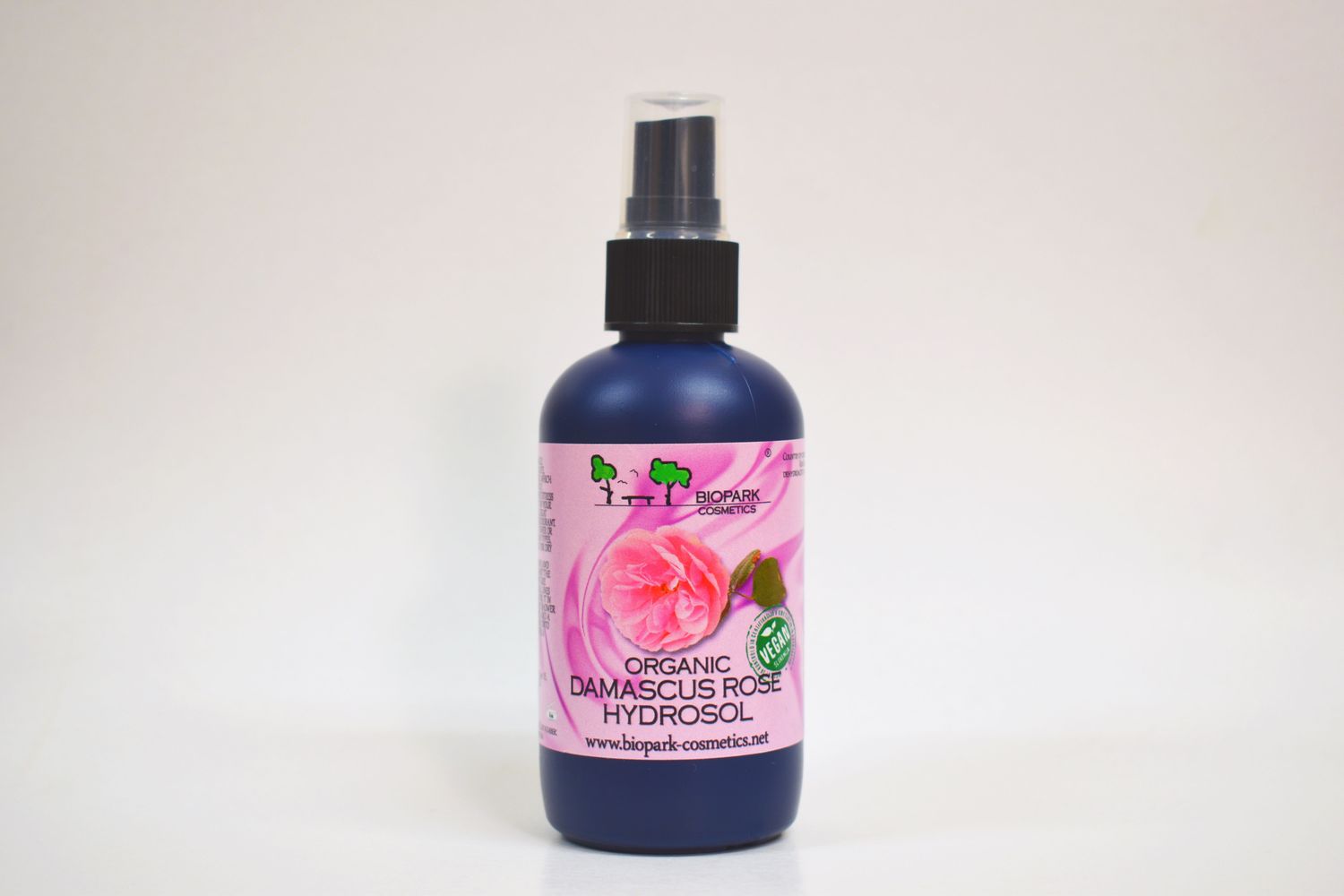 Organic Damascus Rose Hydrosol, 100ml / 1l
