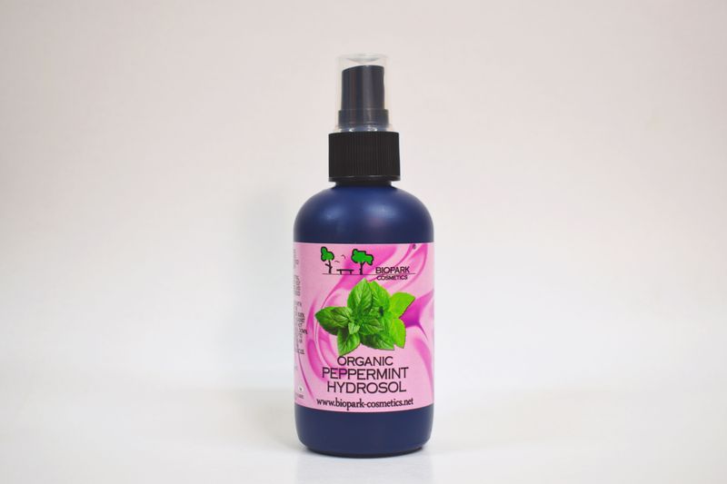 Organic Peppermint Hydrosol, 100ml / 1l