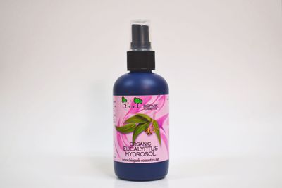 Organic Eucalyptus Hydrosol, 100ml / 1l