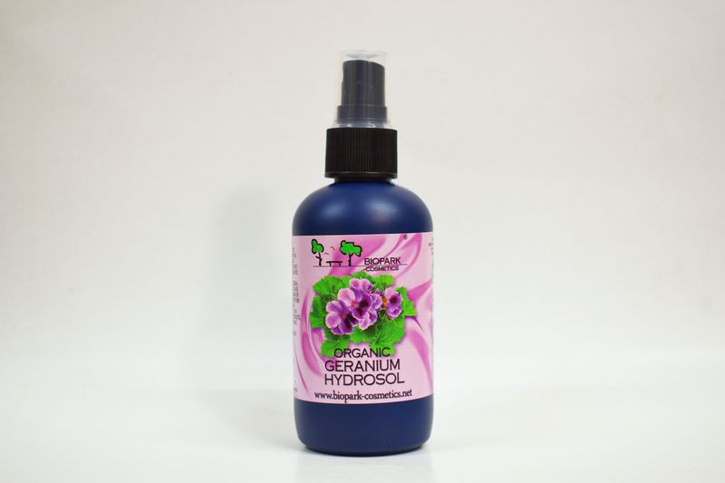 Organic Geranium Hydrosol, 100ml / 1l