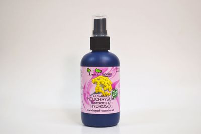 Organic Helichrysum (Immortelle) Hydrosol, 100ml / 1l
